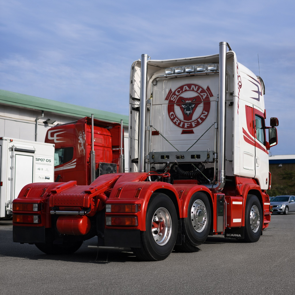 Scania Cab Rear Graphics