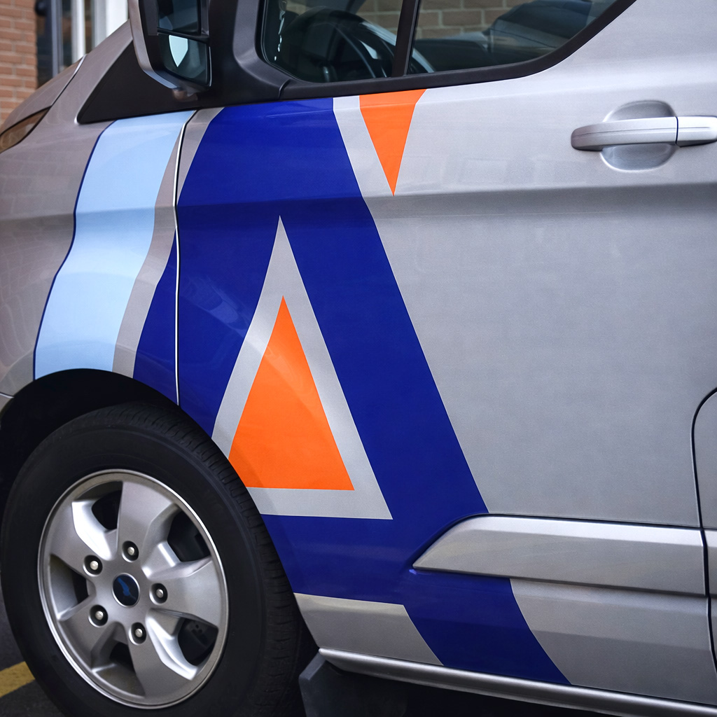 Iconic A Wrap on Van