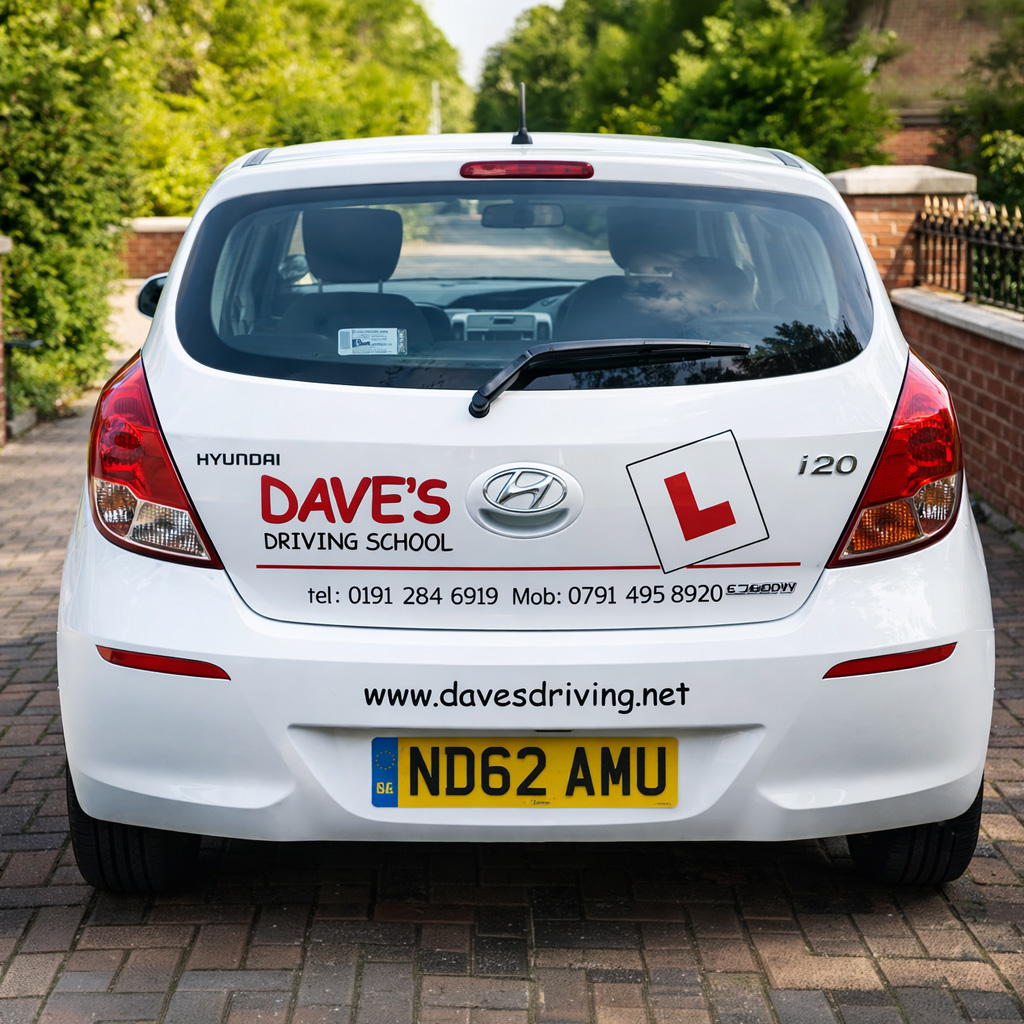 Driving School Car Graphics Newcastle
