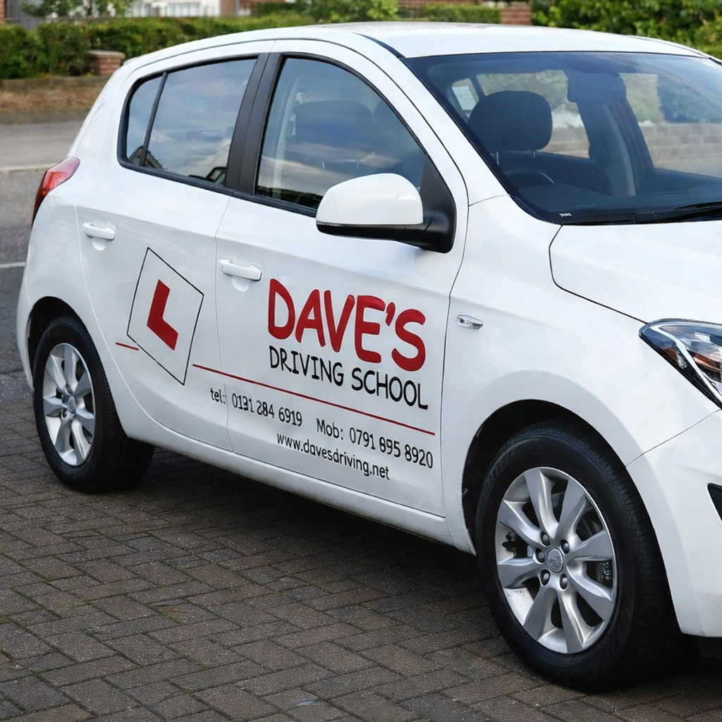Driving School Car decals