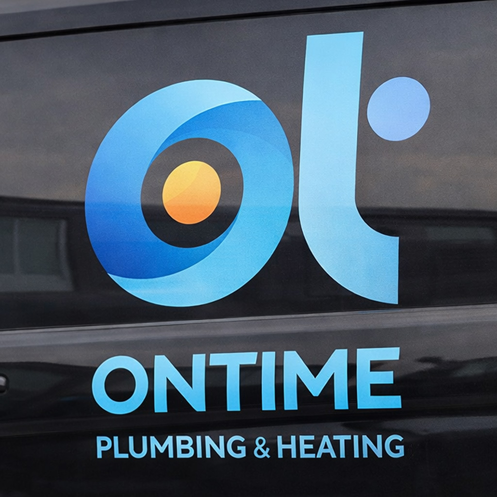 On time Plumbing Van Graphics