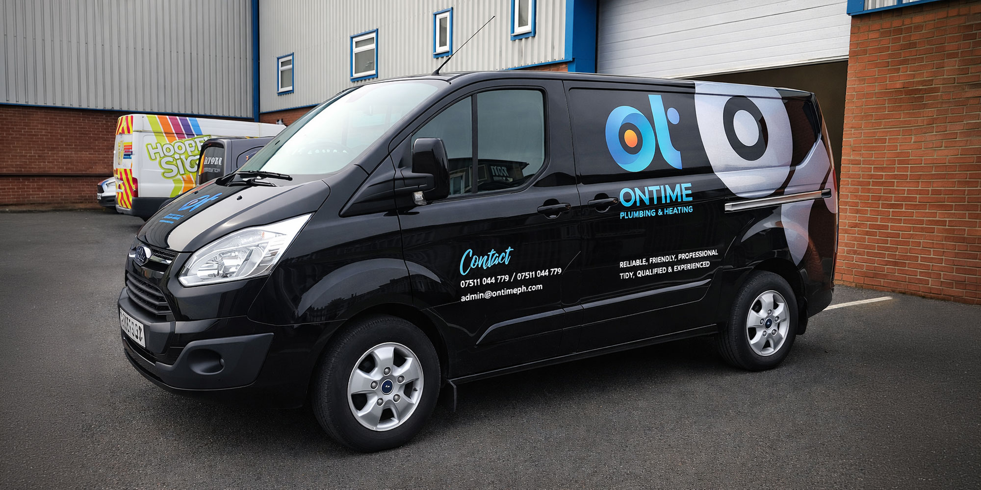 Plumbing and Heating Van Graphics