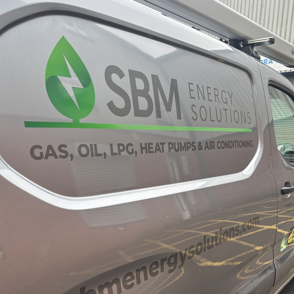 Vinyl Graphics for Van Sign writing