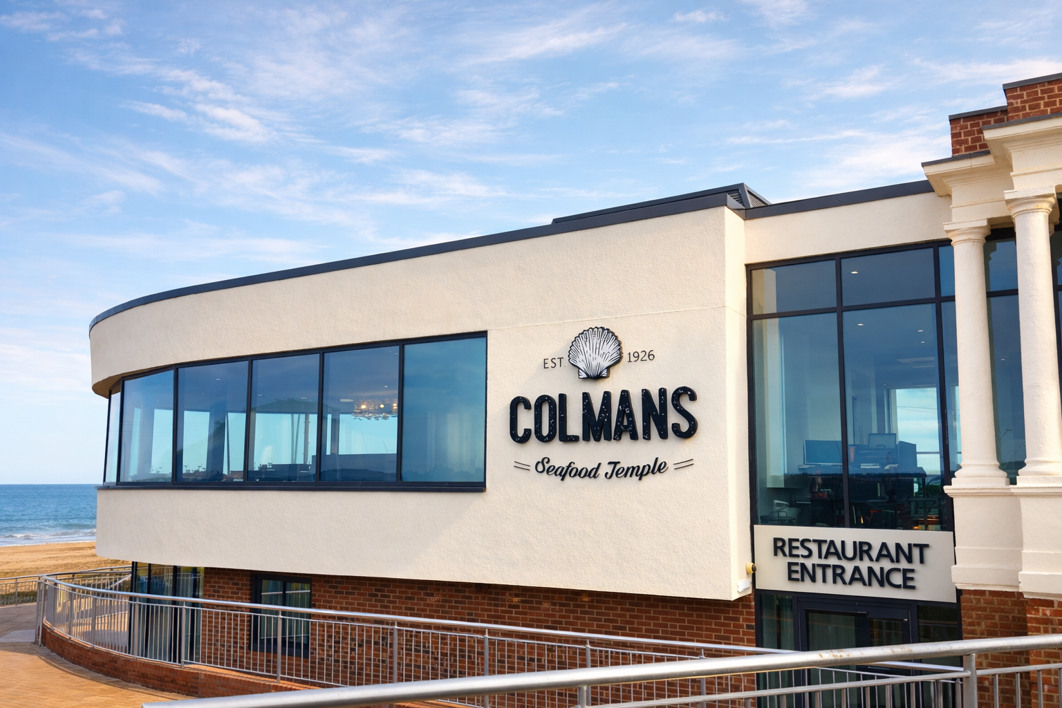 Restaurant sign south shields