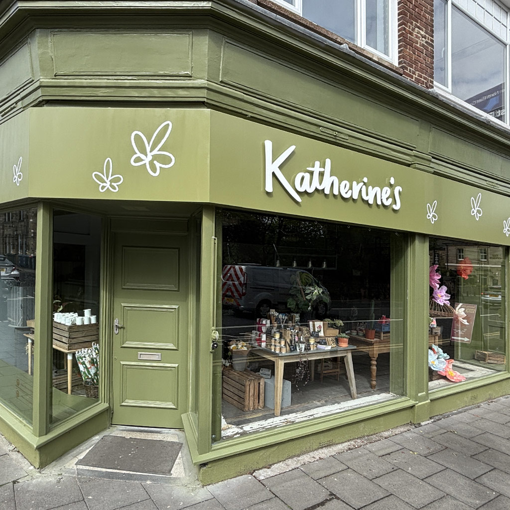 Katherine’s Florists – Shop Sign Transformation
