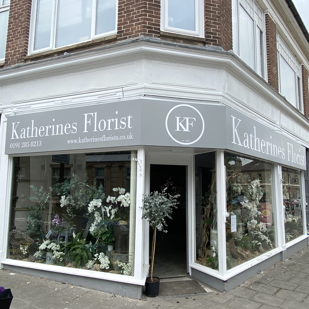 Old Florist shop sign Katherines Florist