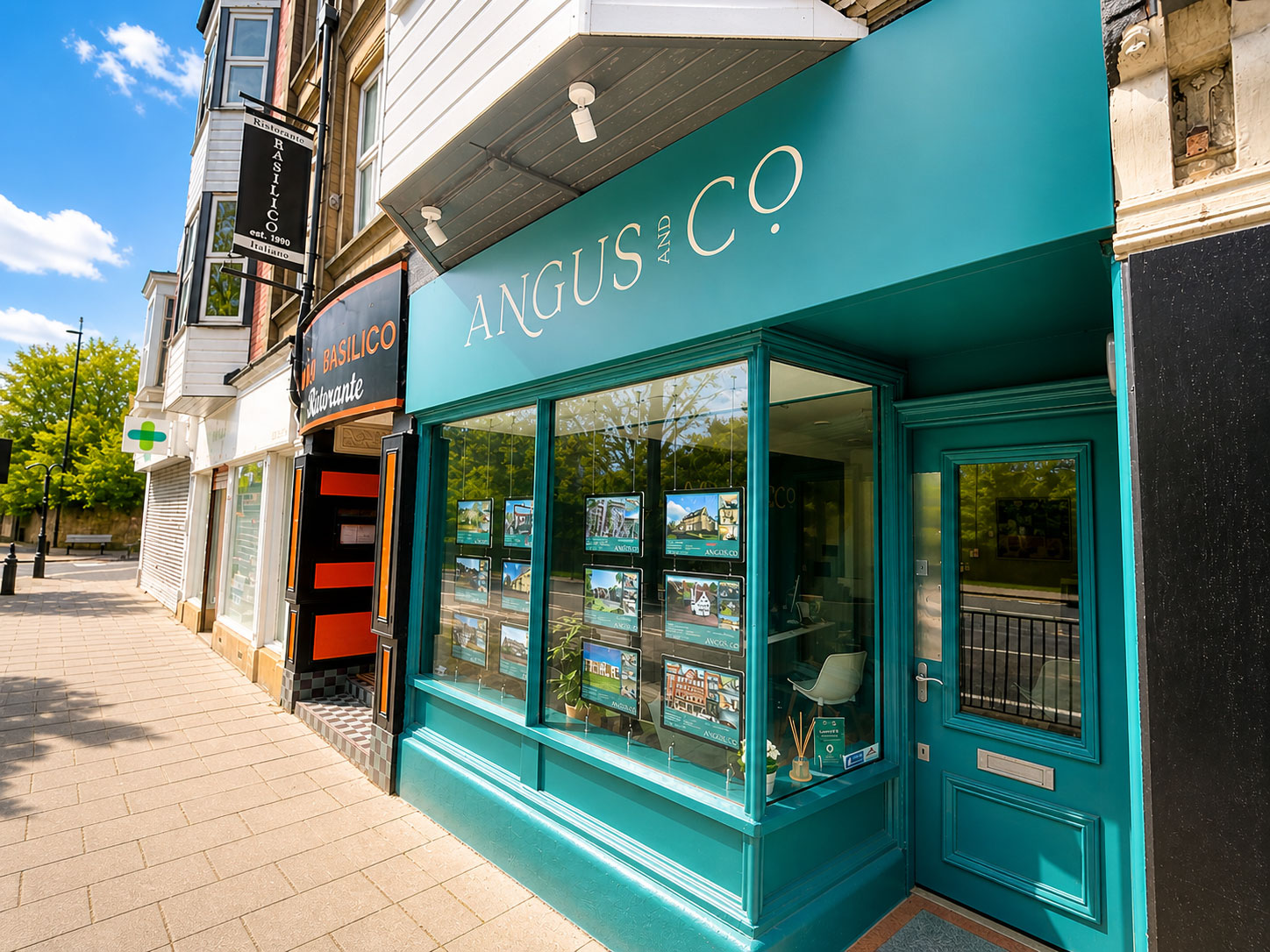 Aluminium Tray sign for Estate Agents